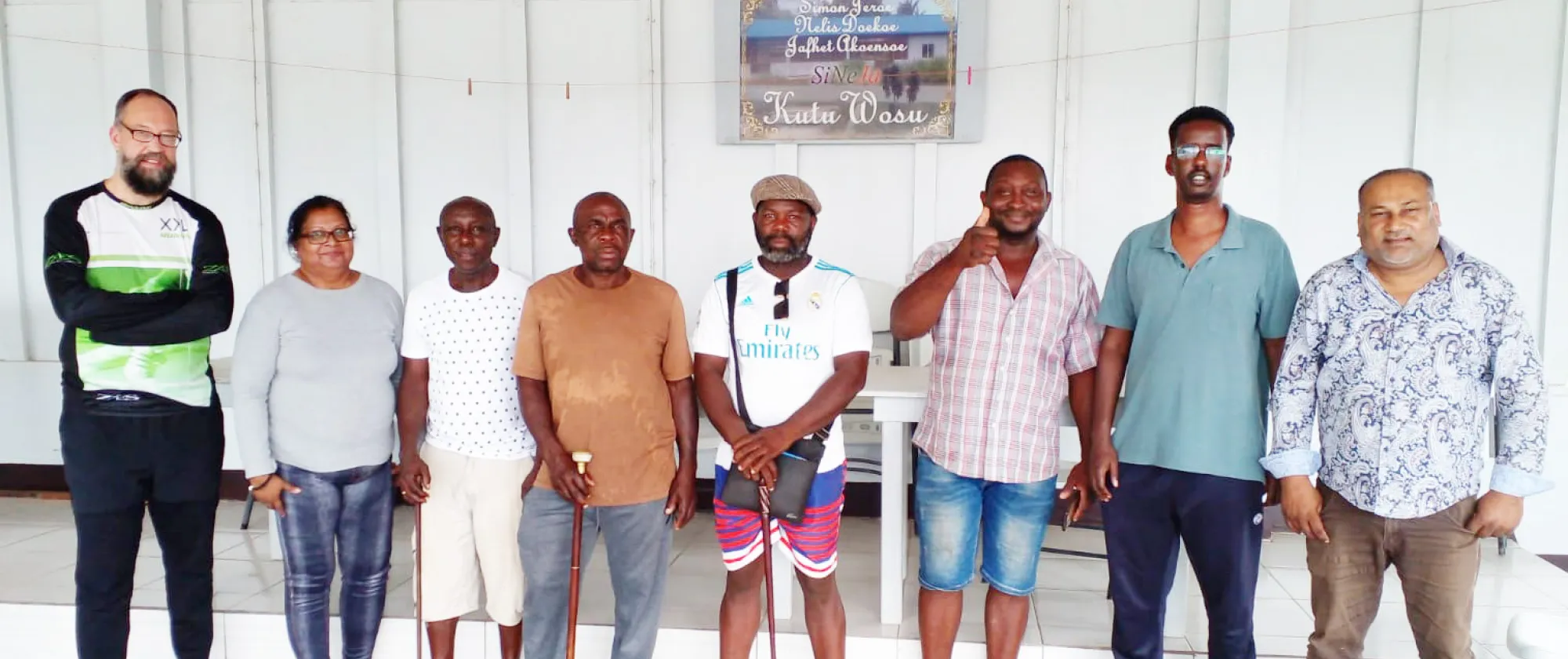 ILO Specialist with Suriname's indigenous community leaders