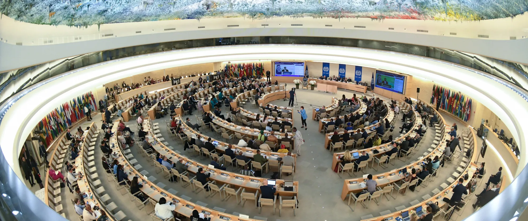 Plenary sitting of the 111th Session of the International Labour Conference