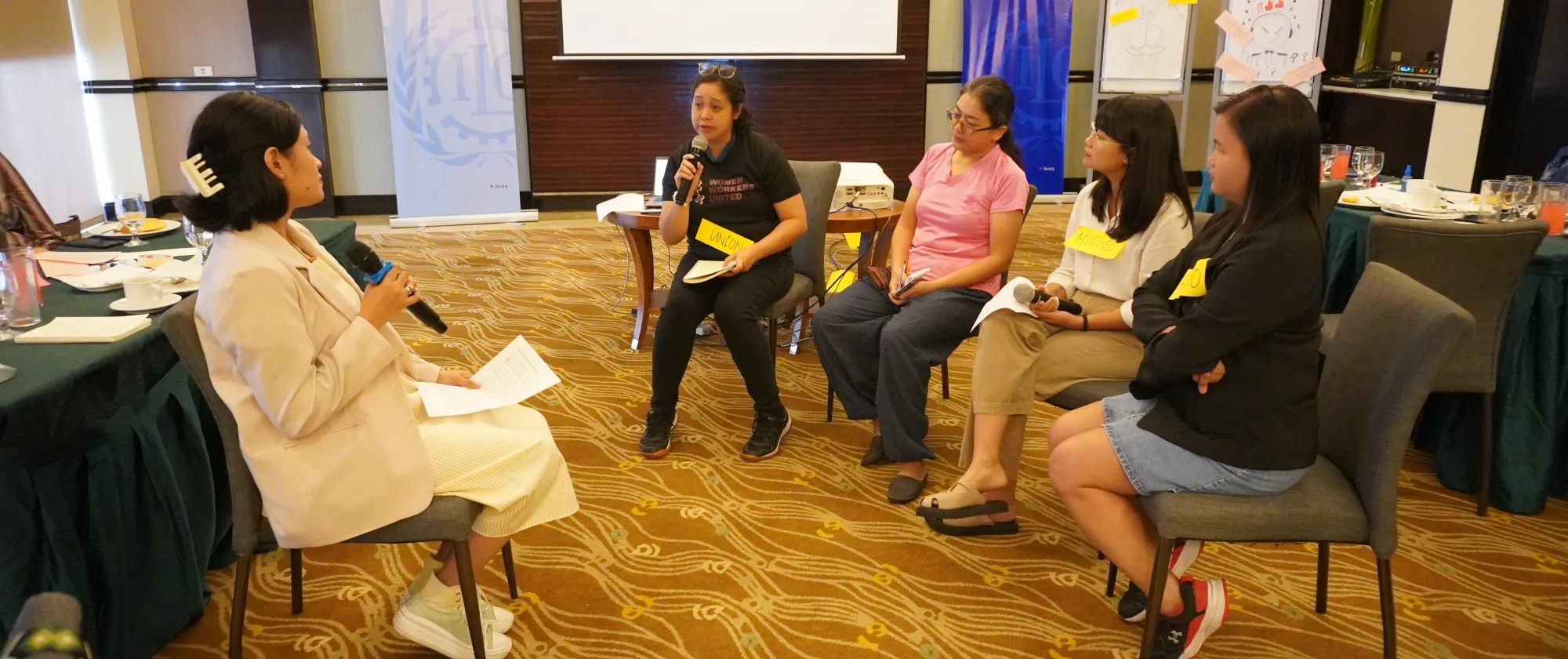 Group discussion on the C.190 workshop