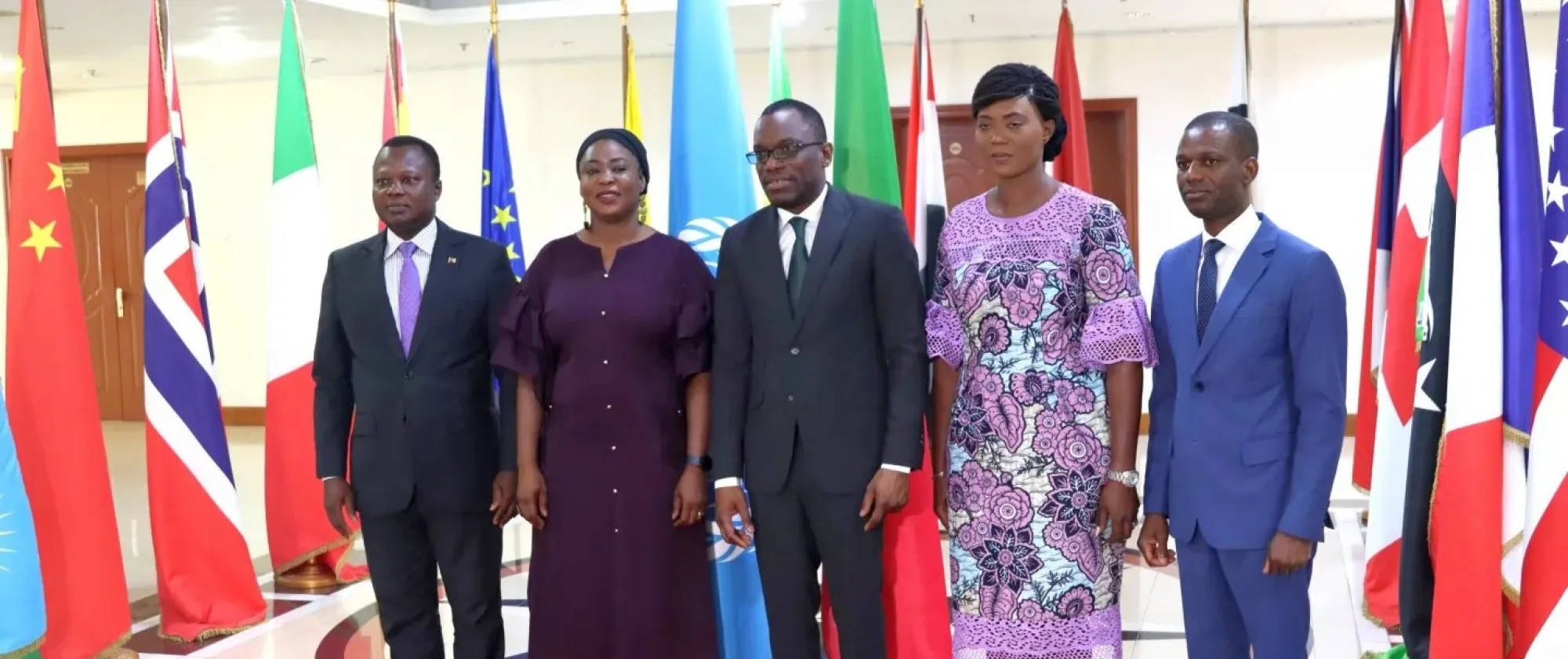 Coumba Diop au ministère des Affaires Etrangères du Bénin