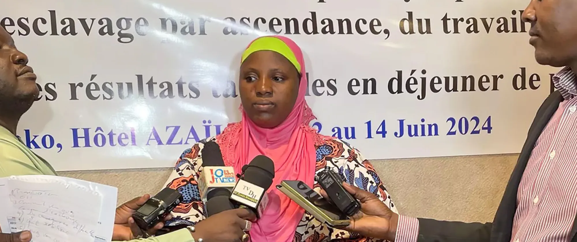 Diarra Adiaratou, victime de l'esclavage par ascendance, lutte courageusement contre ce fléau