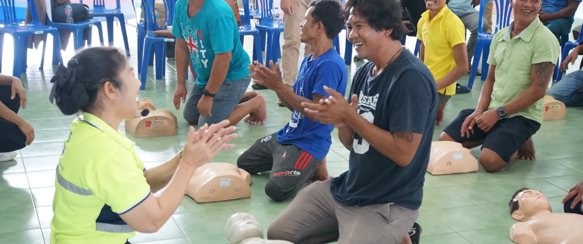 first-aid-training-for-fishers-in-SongKhla-Thailand