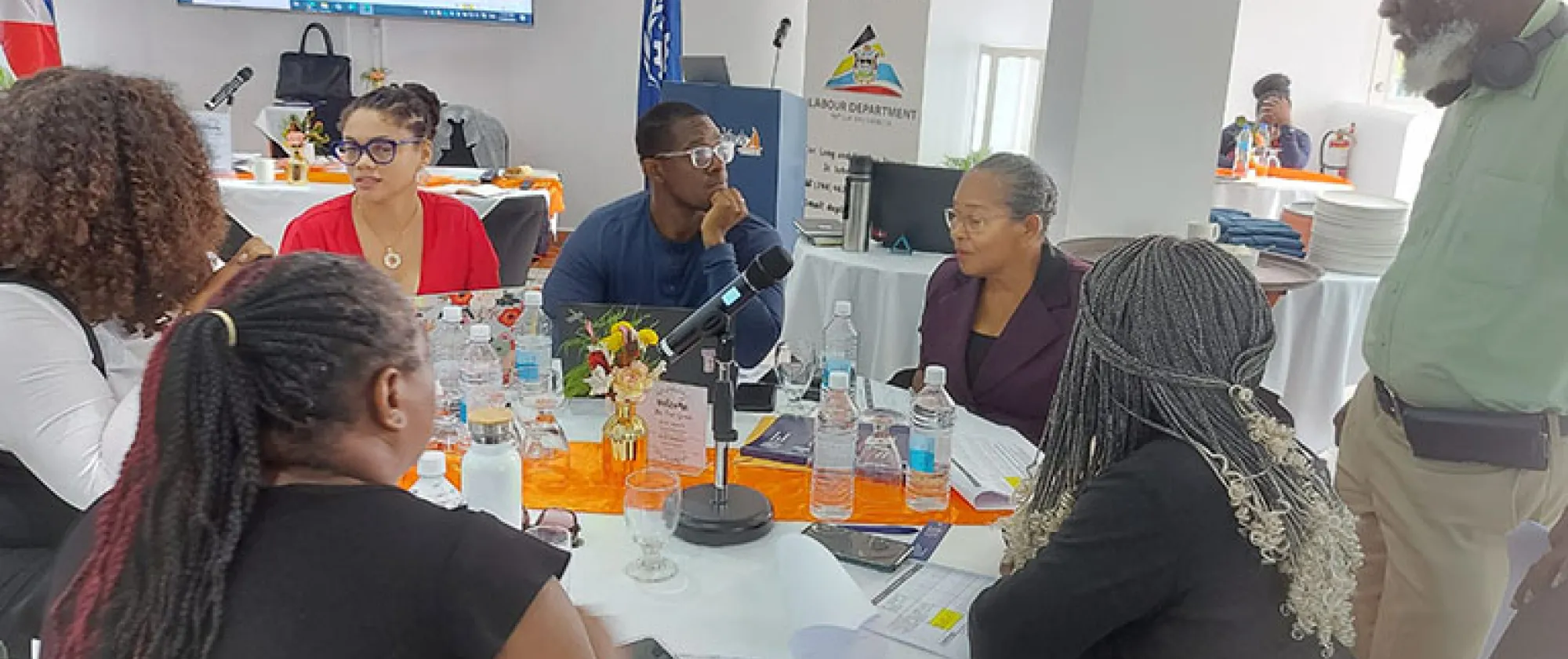 Participants during national stakeholder workshop, Antigua and Barbuda