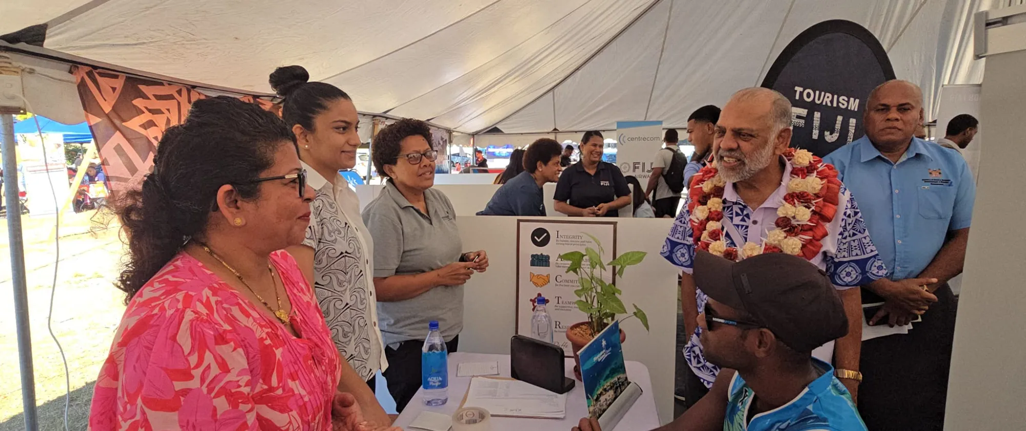 Jobs fair in Nadi, Fiji.