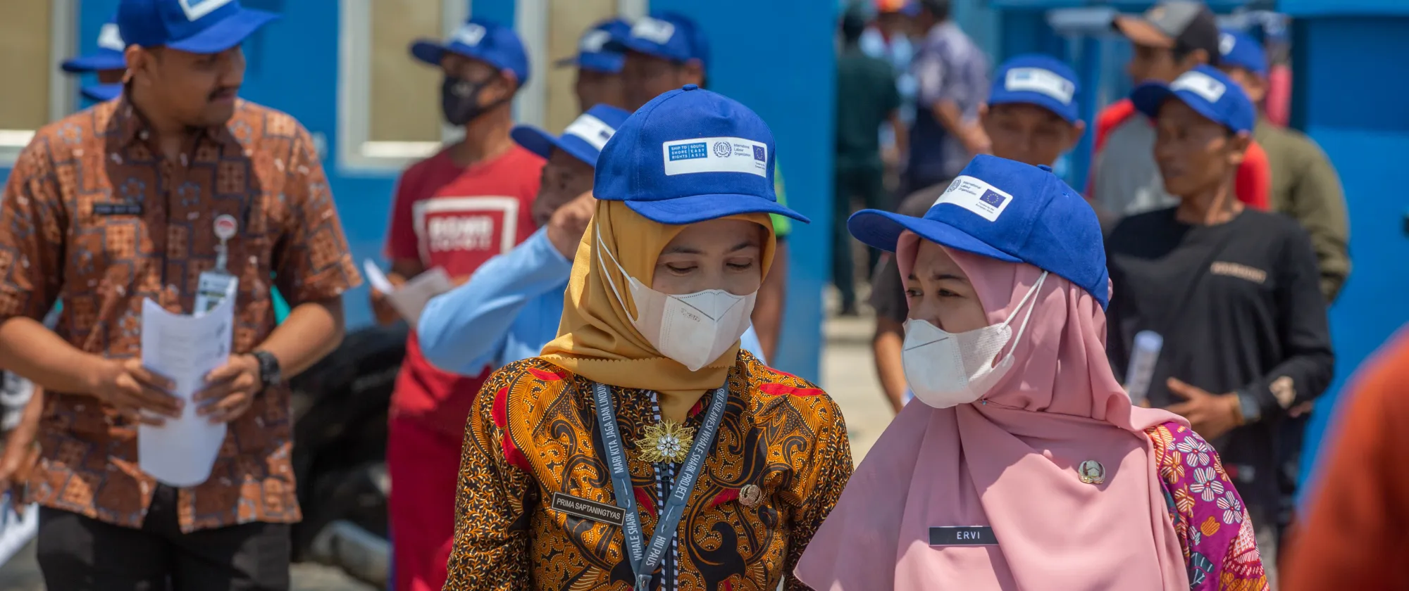 Joint labour inspection training in Batang, Central Java, Indonesia
