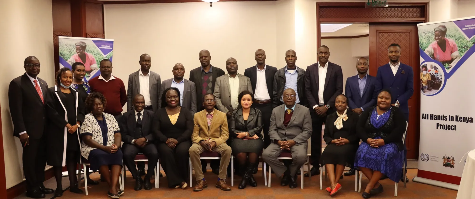 Tripartite Members during the validation of the ILO Code of Practice in Nairobi