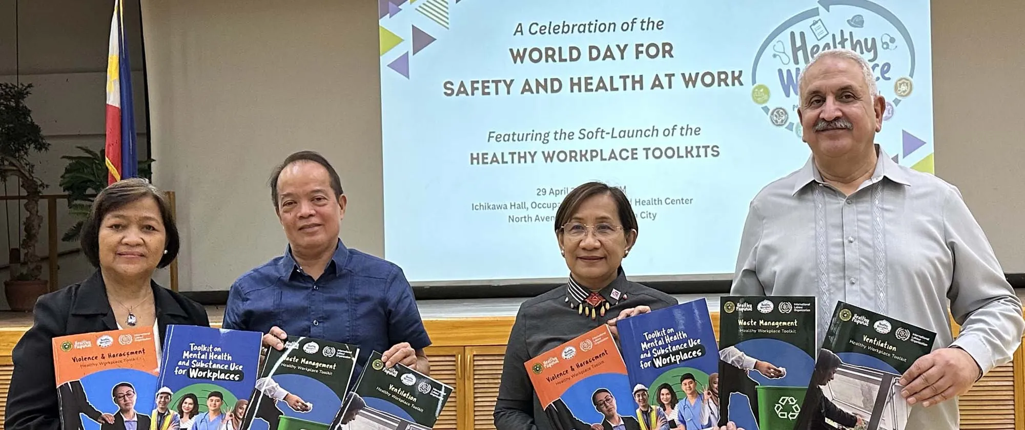 launch of the healthy workplace toolkits