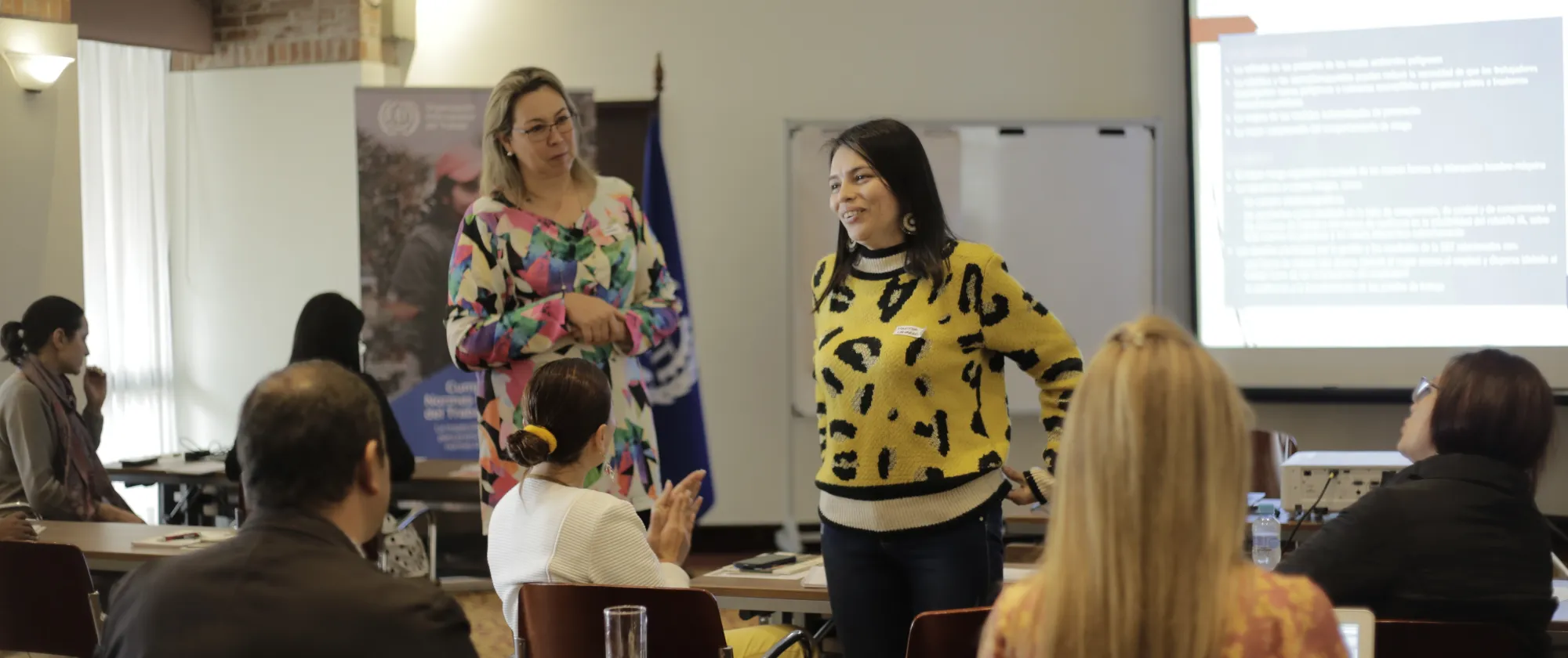 Foto de los participantes del evento del sector palmero