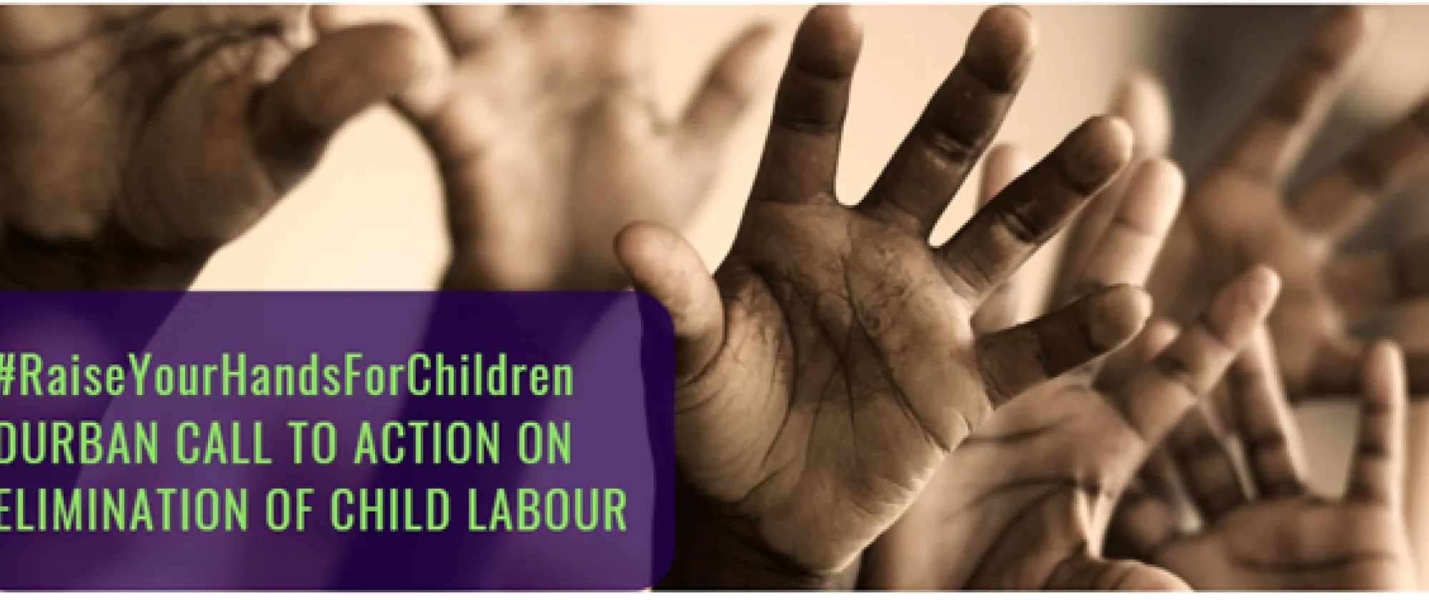 Raise Hand Child Labour 