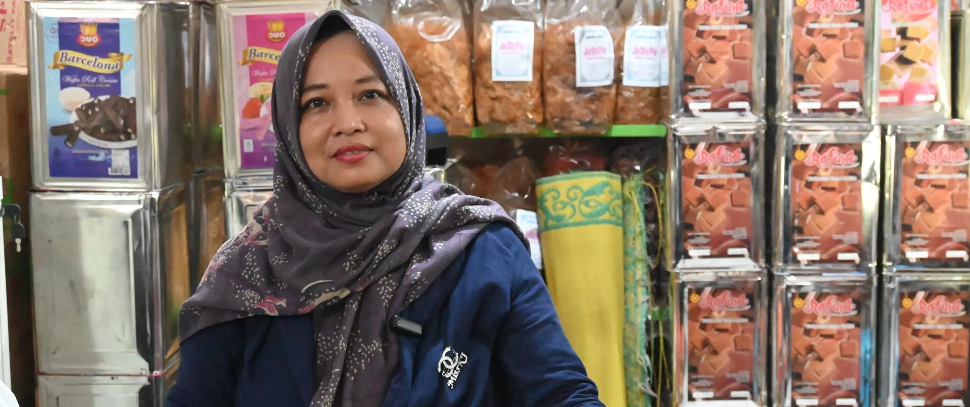 Farid Hidayah, a small business owner in Semarang, Central Java