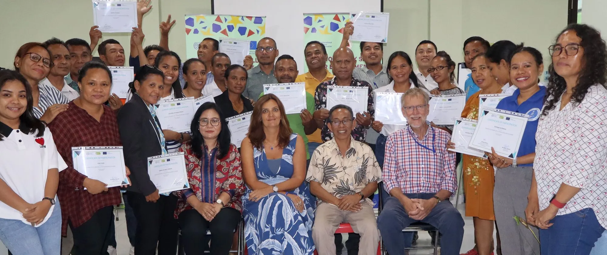 Group photo of ILO-EU Money Management Skills Training Programme.