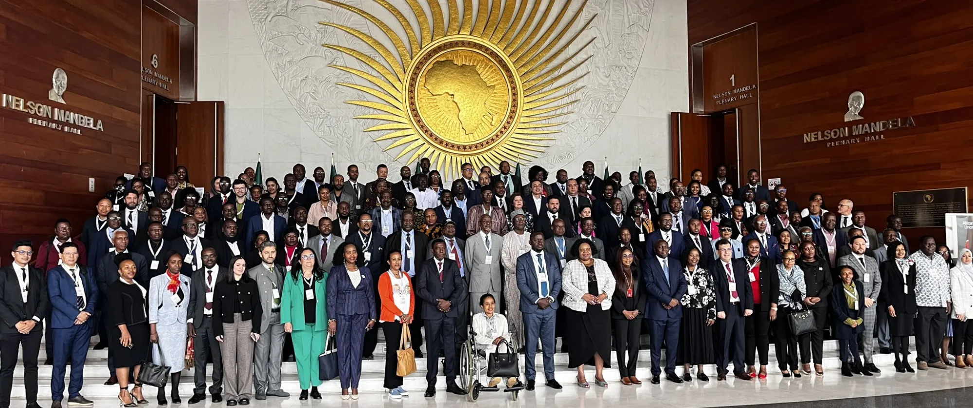 The African Union and African Member States group picture during their meeting in Addis Ababa