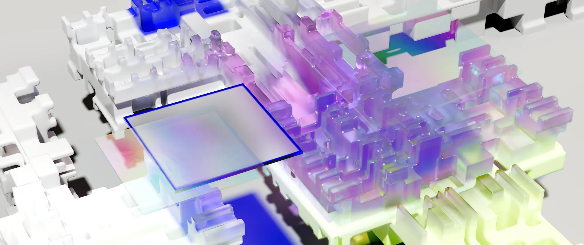 Algorithm artistic illustration