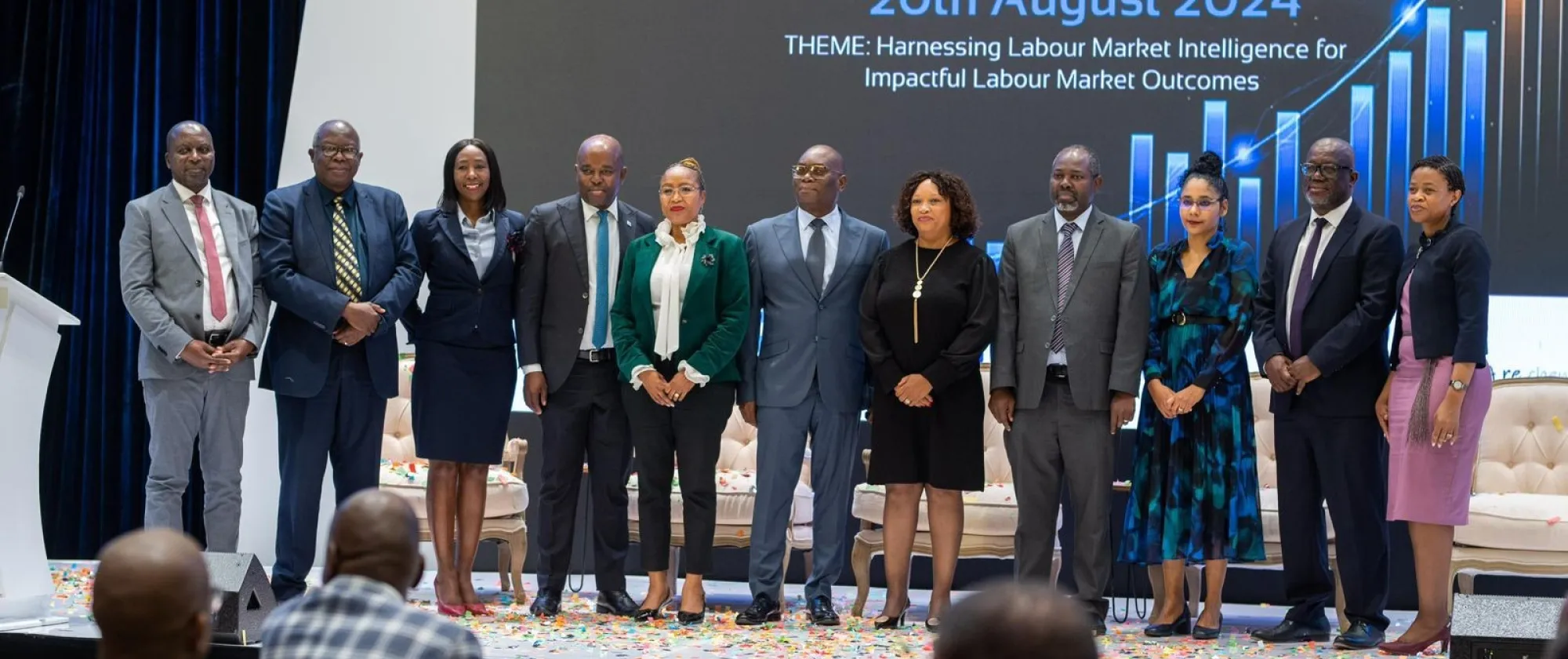 Botswana social partners at LMIS launch