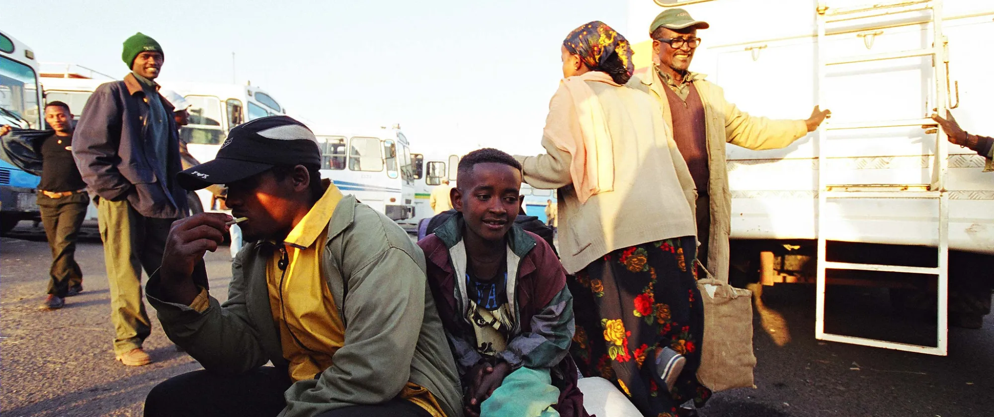 Bus station. Addis Ababa
