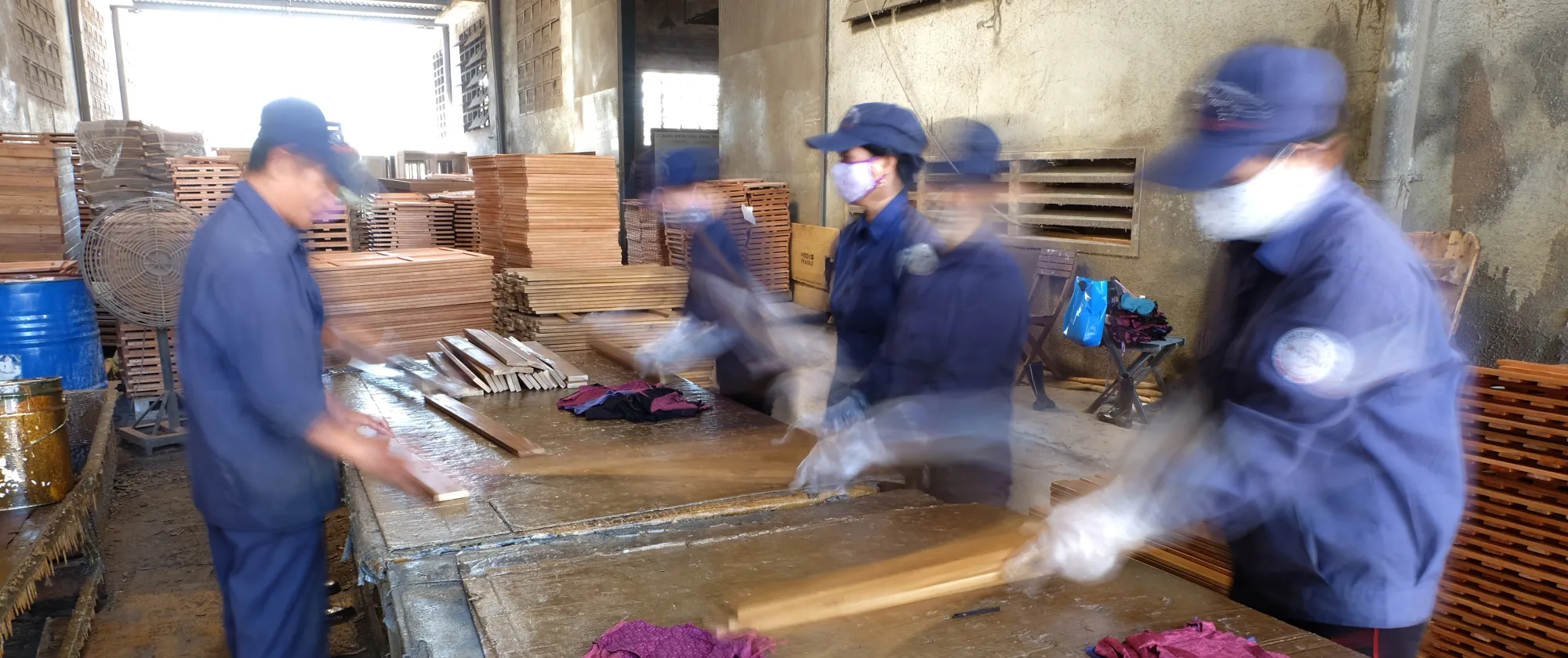 Wood factory in Viet Nam