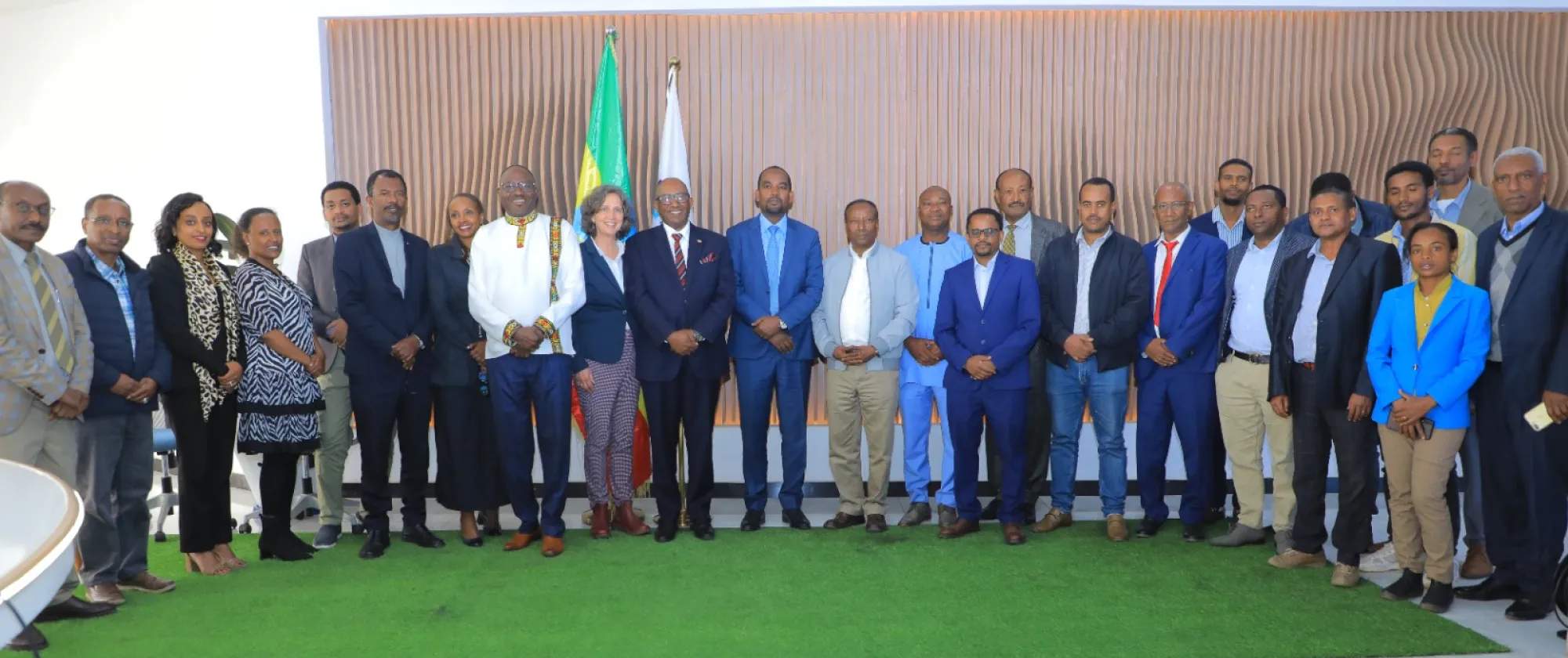 Group photo of ILO stakeholders in Ethiopia 