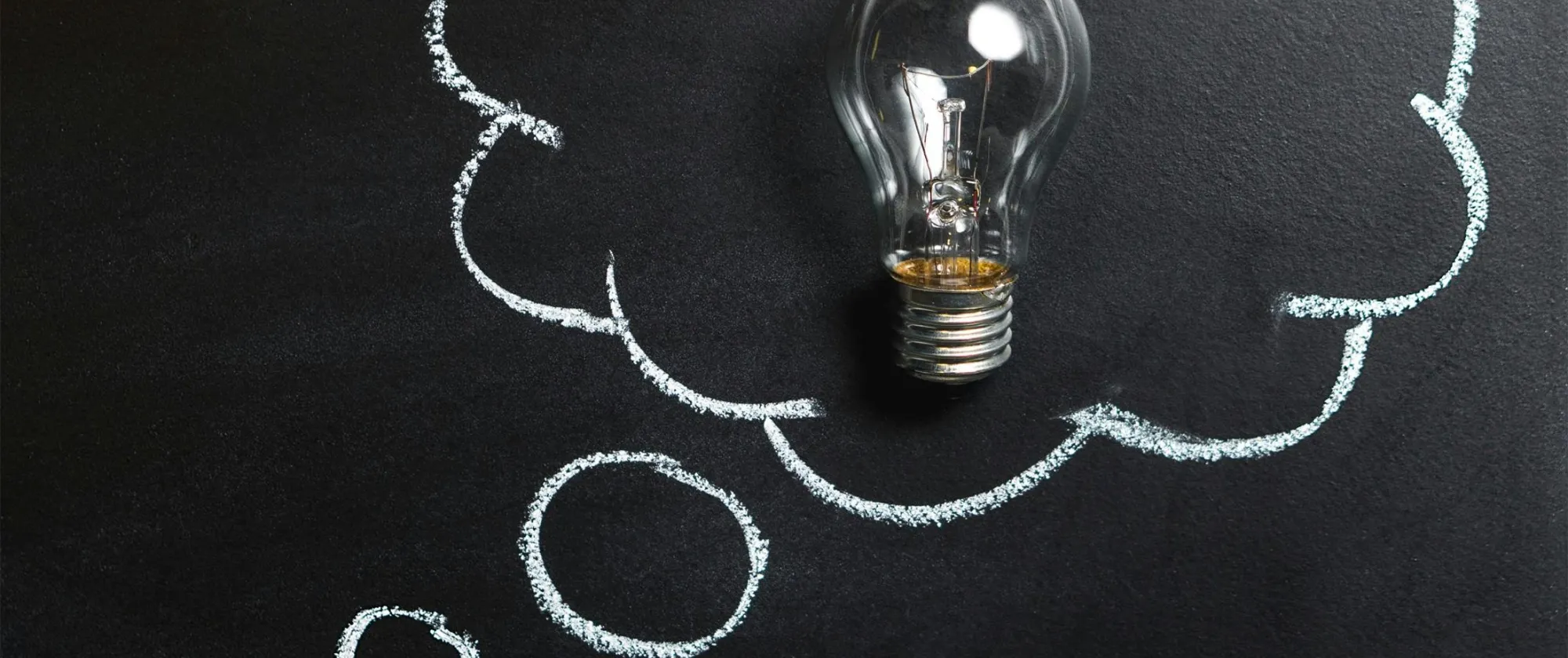 Ideas representation lightbulb