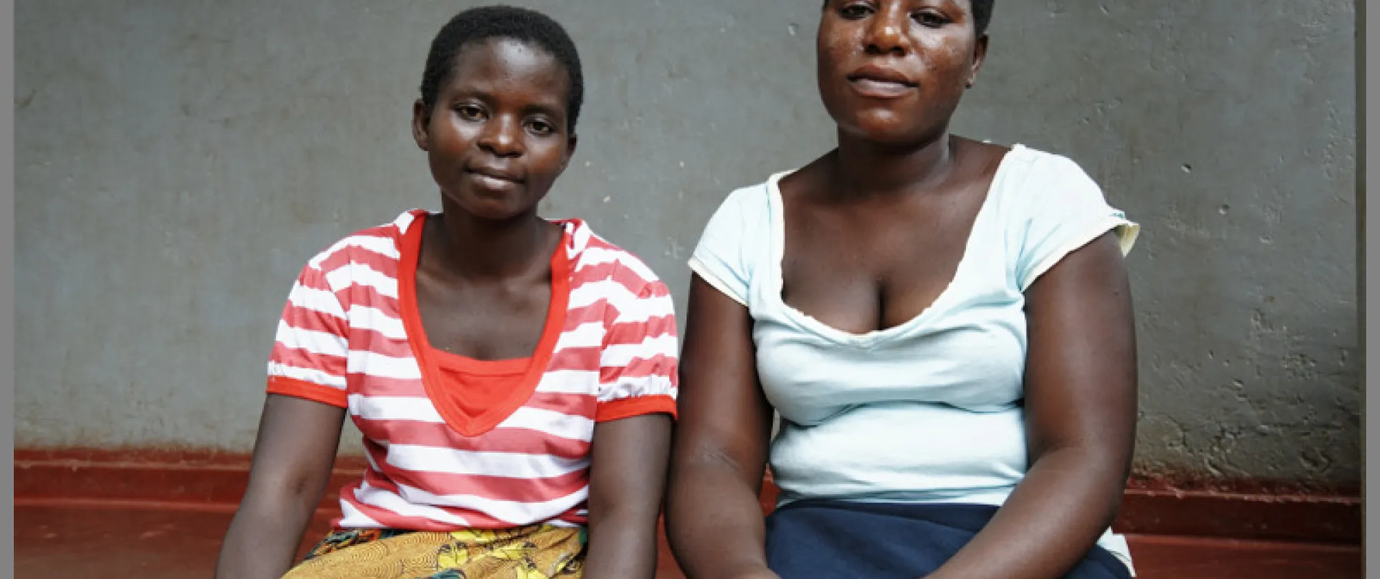 Young care workers in Malawi
