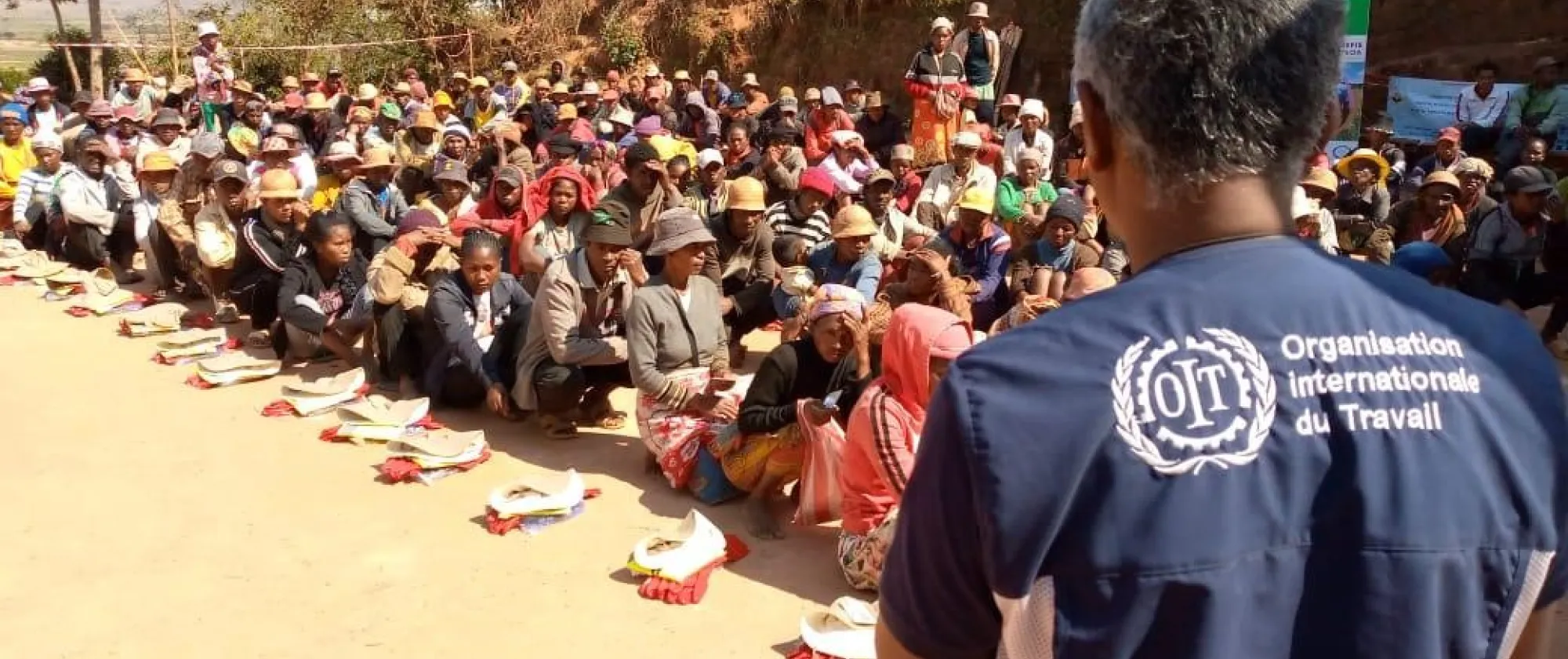 Distribution d’EPI aux Bénéficiaires du projet