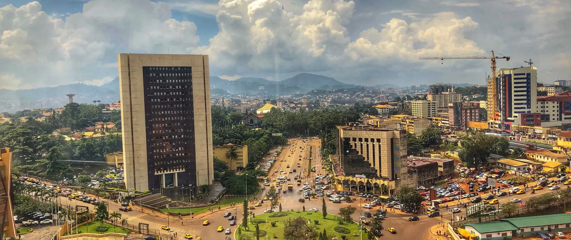 Yaoundé City center. Cameroon