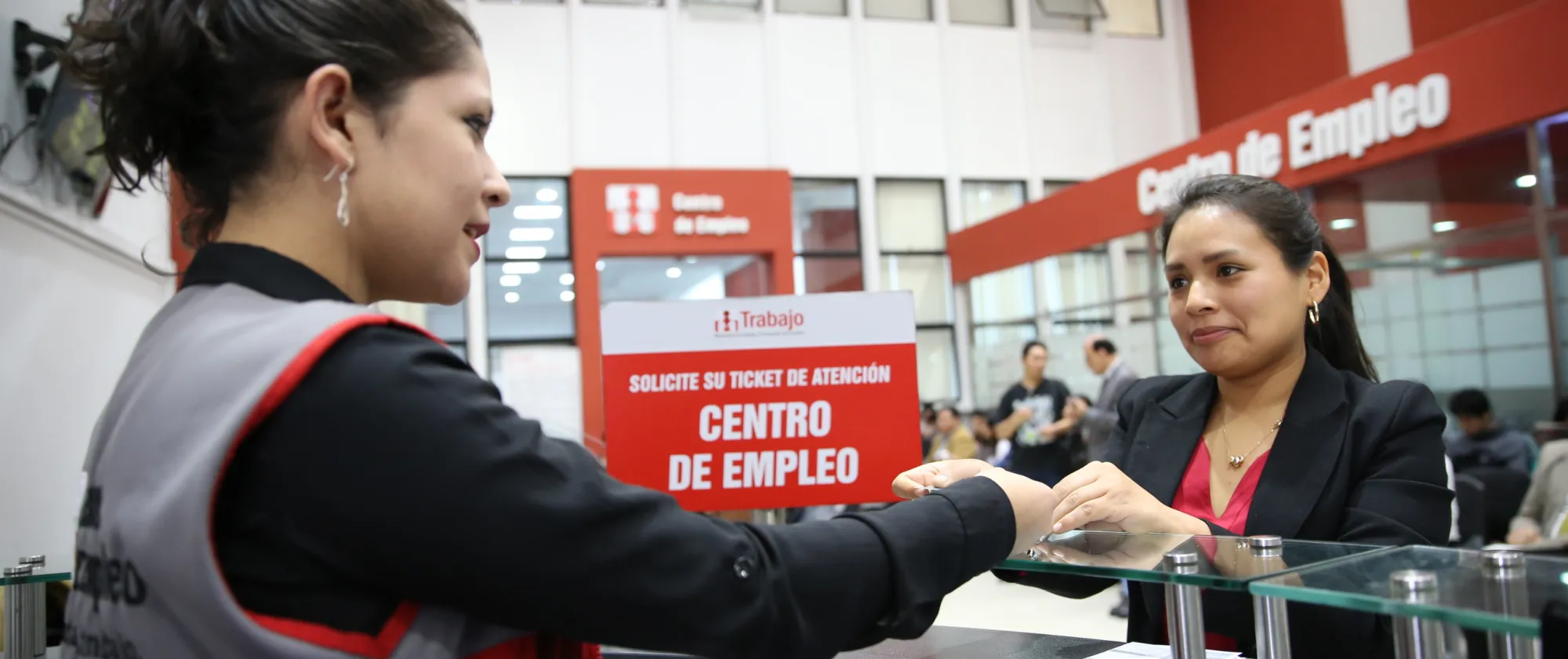 Fotografía del Centro de Empleo del MTPE en Perú