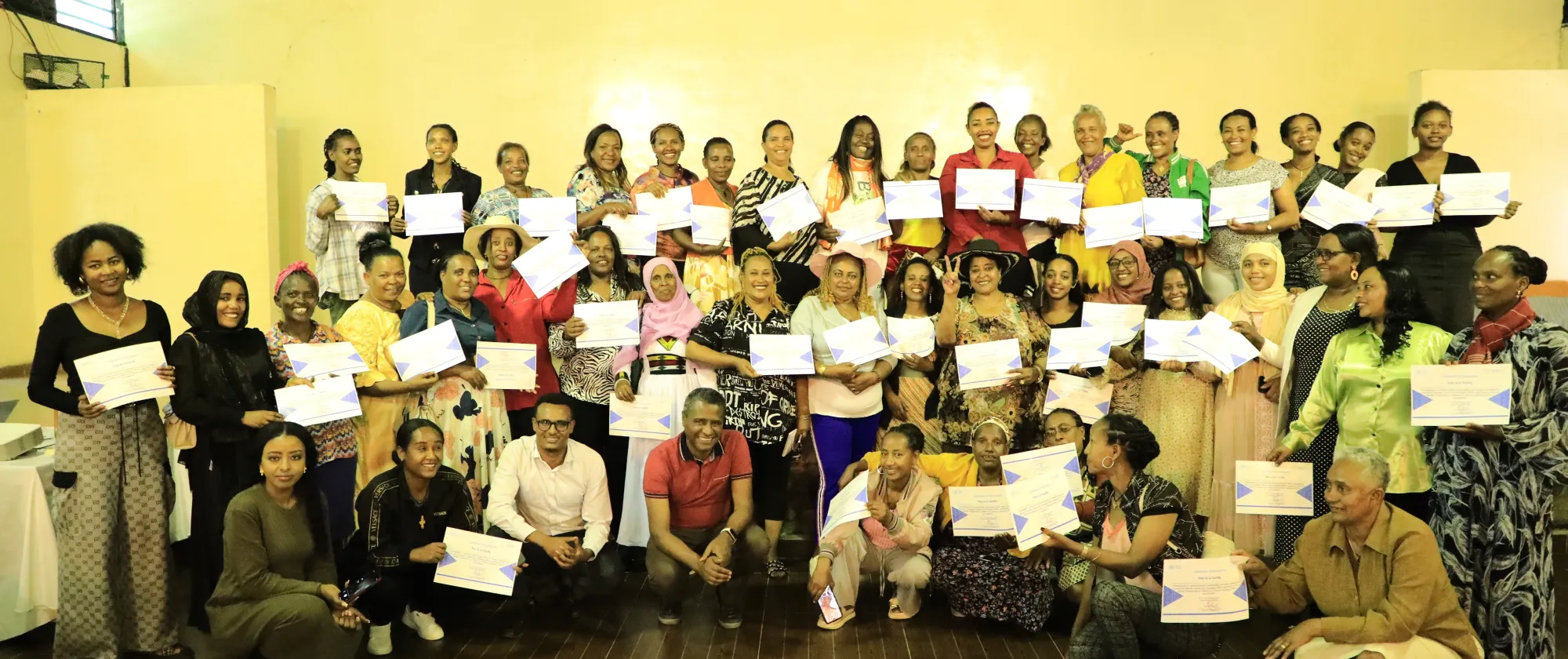 Group photo of training participants in Arbaminch
