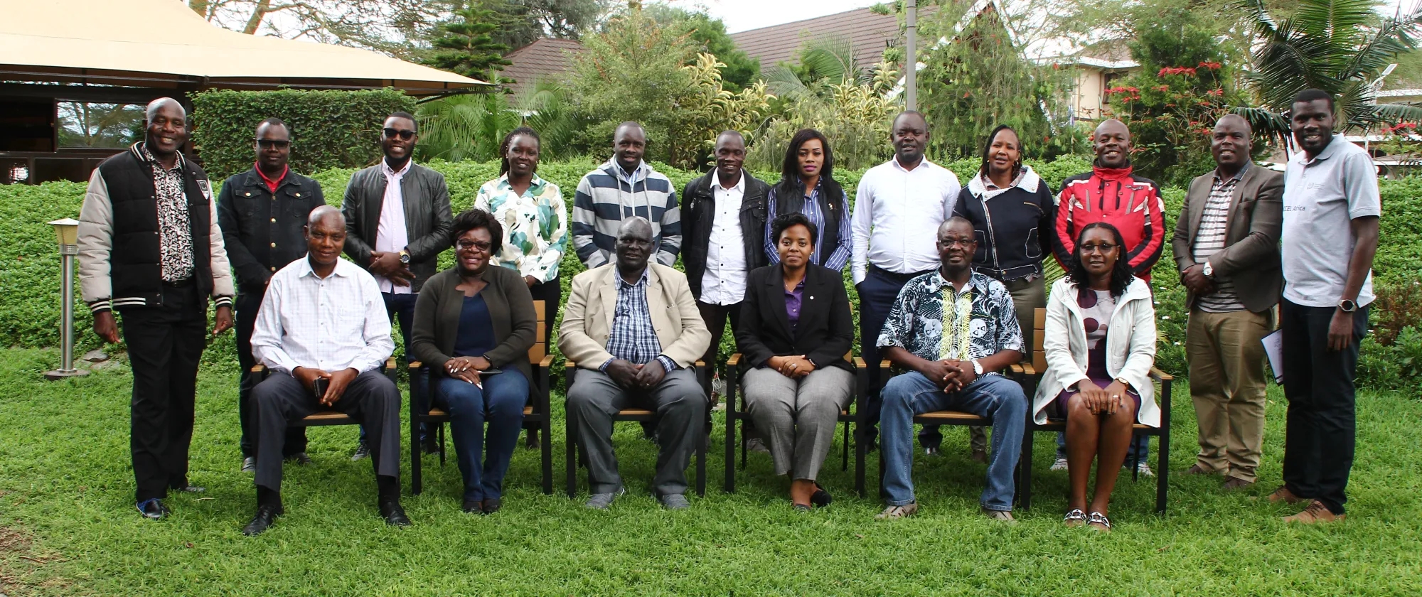 Group of workshop participants in Kenya 