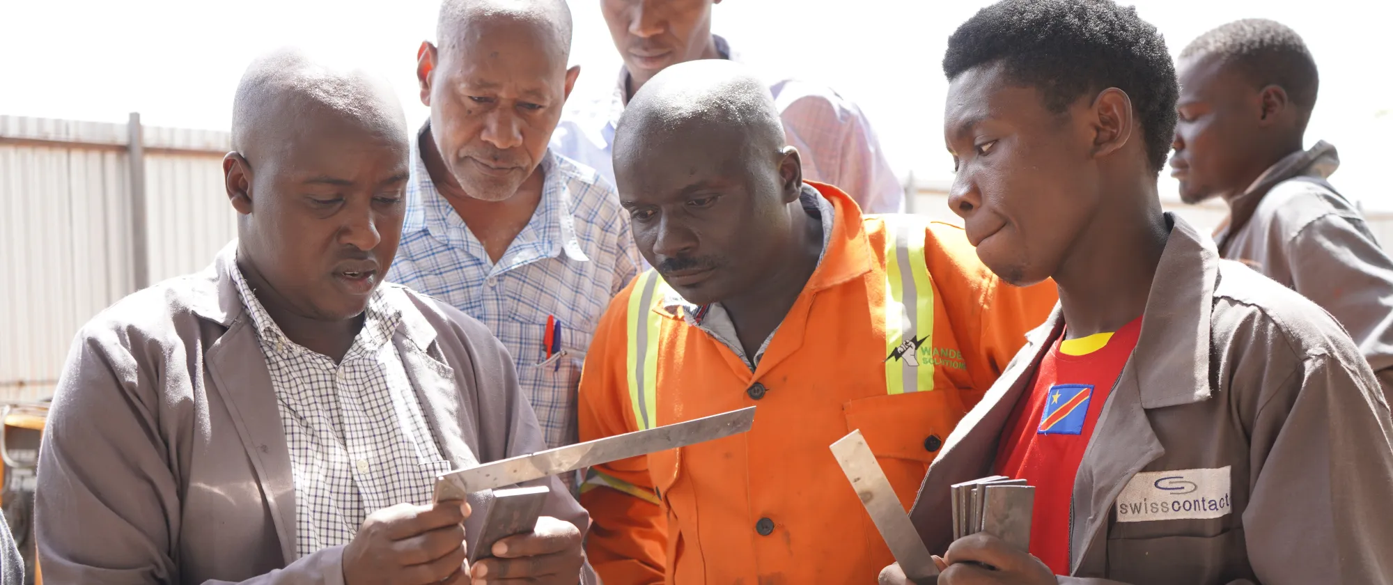 group of workers