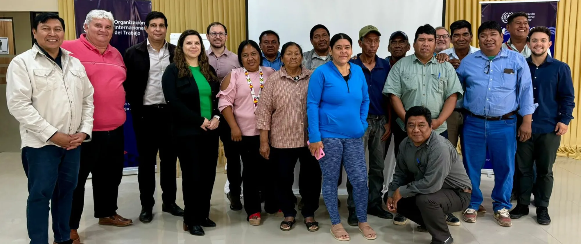 Participantes en taller de formación en Boquerón