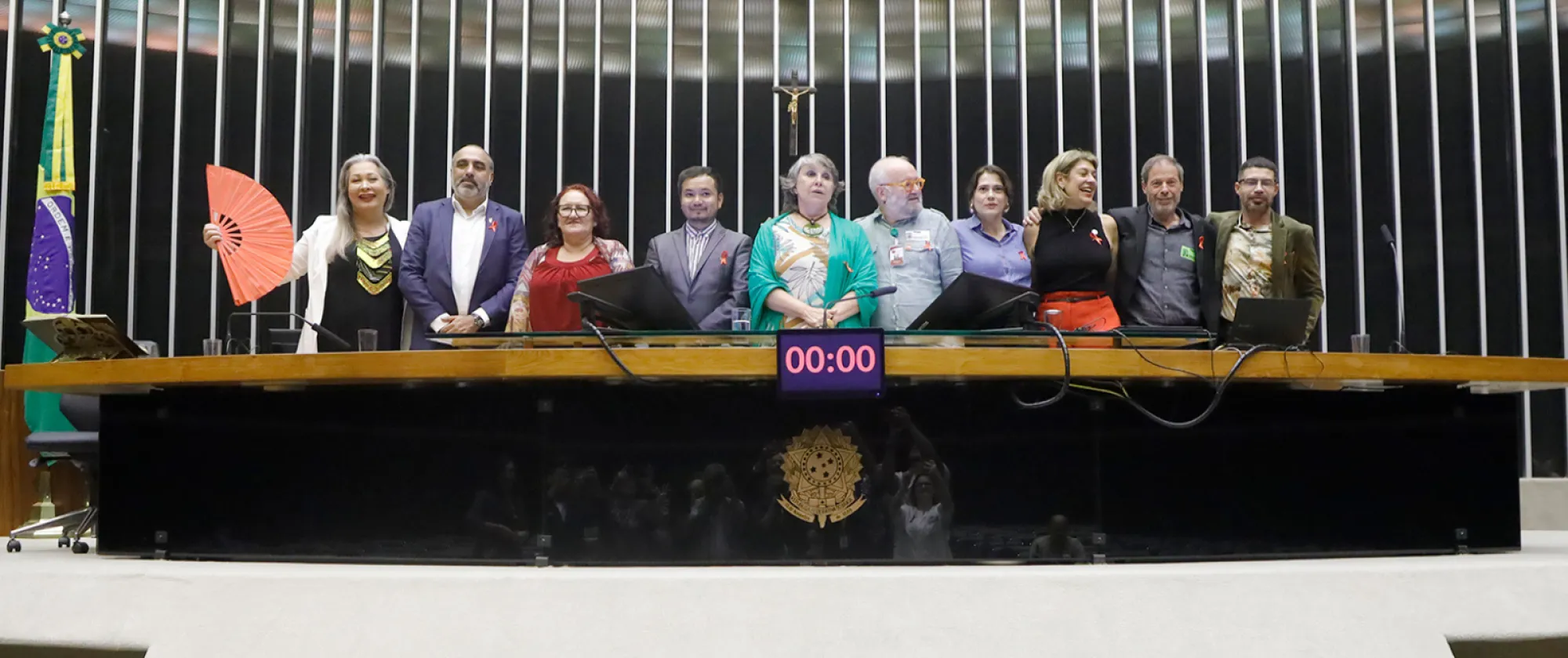 Homenagem ao Dia Mundial de Luta Contra a AIDS na Câmara dos Deputados