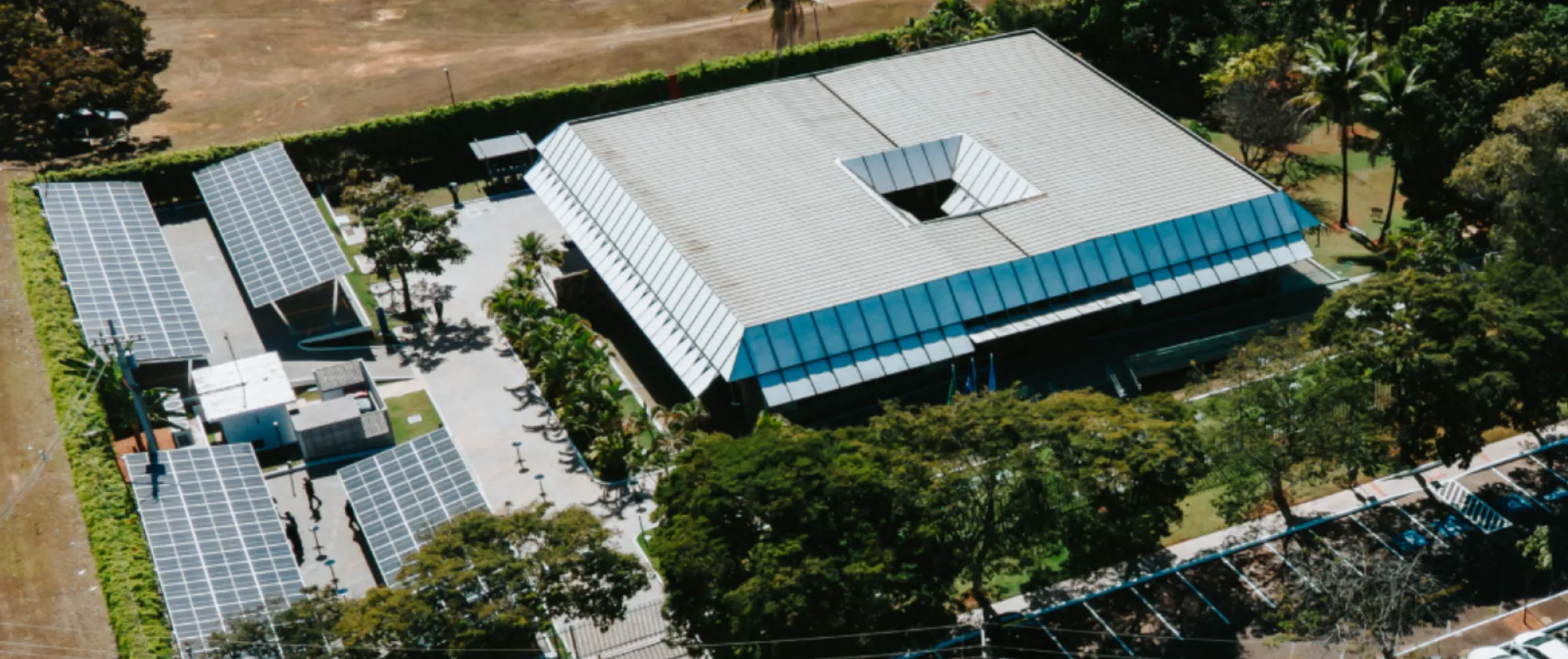 Vista áerea do Escritório da OIT no Brasil 