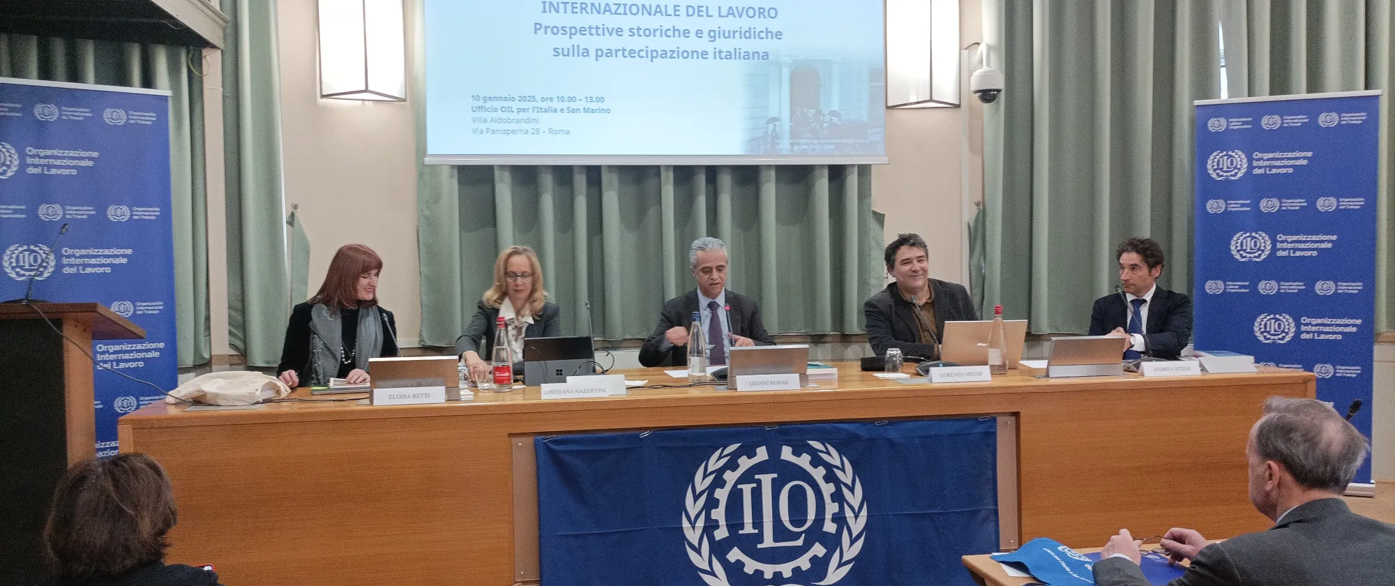 Intervenenti al Seminario OIL Roma 10 gennaio 2025