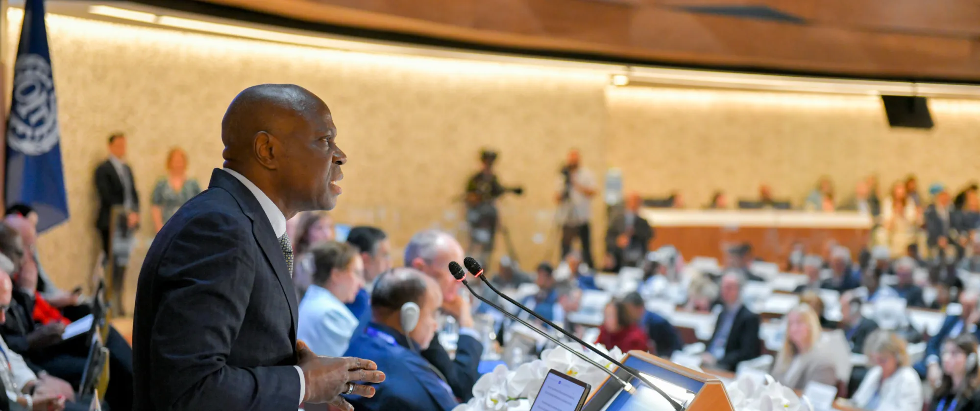 Speech of the ILO Director-General Gilbert F. Houngbo. Opening session of the 111th Session of the International Labour Conference. 
