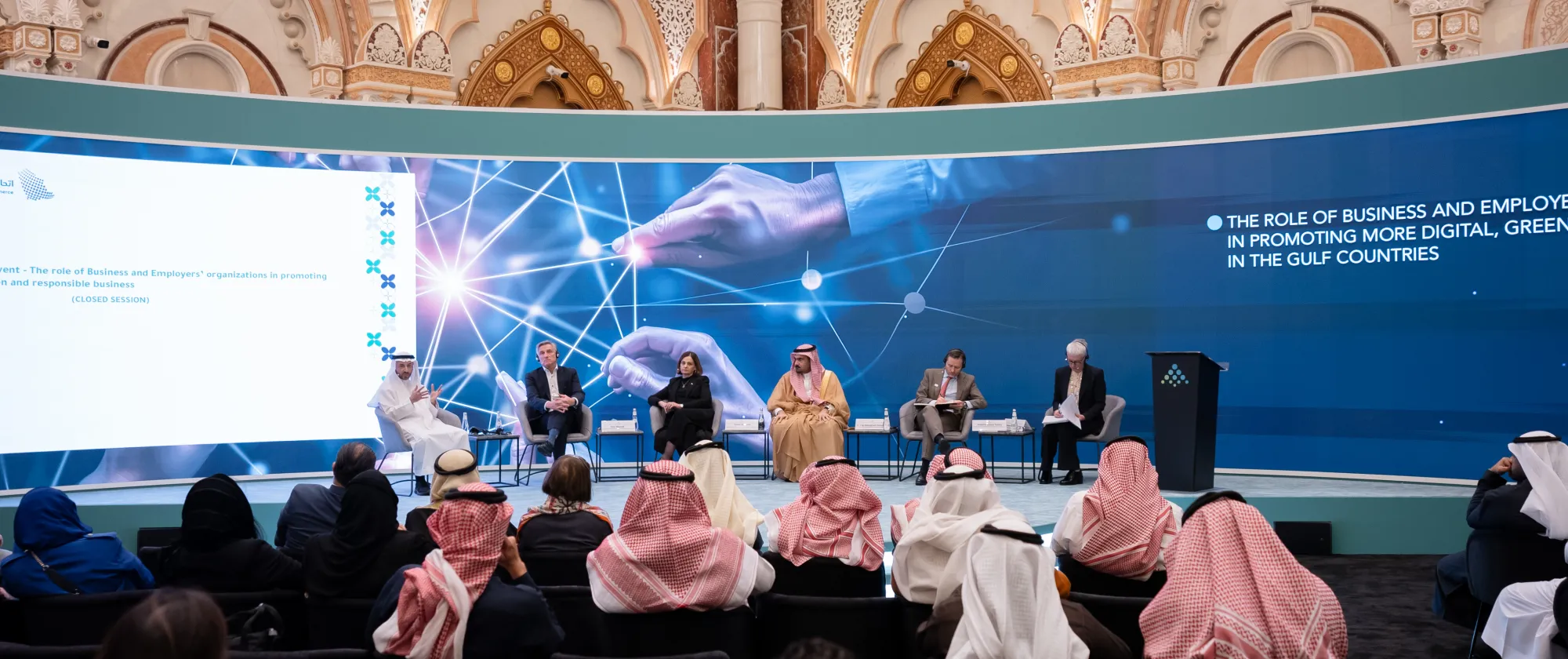 Speakers at the Global Market Conference  
