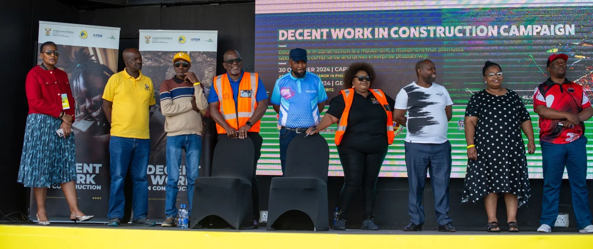 Stakeholders to sign the Decent Work Pledge in Construction