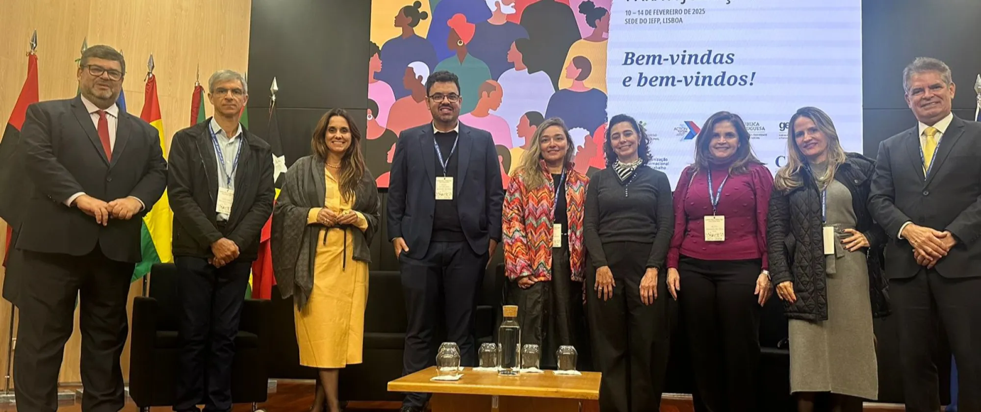 Delegação do Brasil na Brasil na Academia sobre o Trabalho Digno para a Justiça Social. 