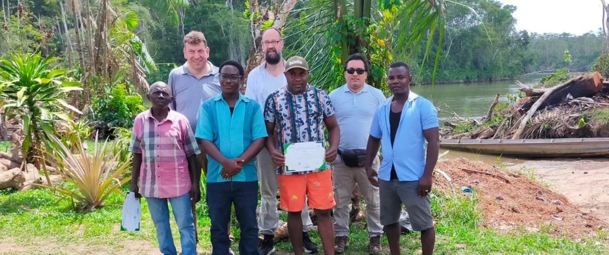 Members of agro-cooperative in Suriname who participated in ILO business development training