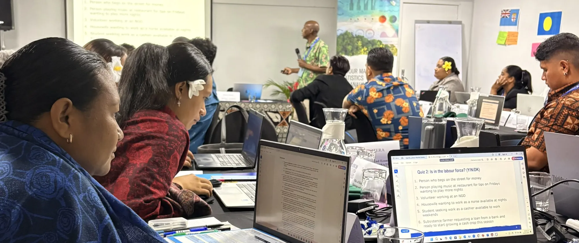 Labour market statistics Academy for Pacific Nations