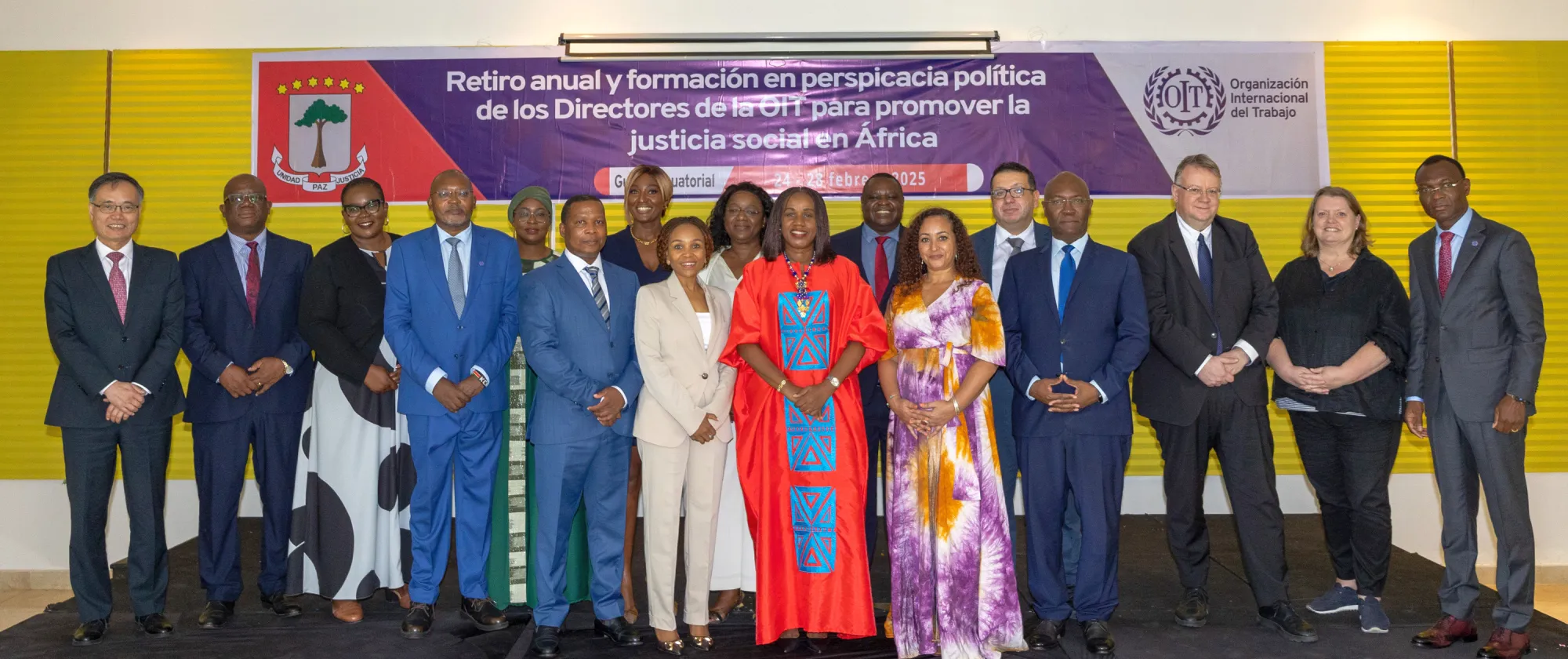 ILO Country Office Directors in Africa, together with senior managers from Geneva, meet in Malabo in Equatorial Guinea, to strategize the road ahead for ILO's engagement in Africa in 2025.
