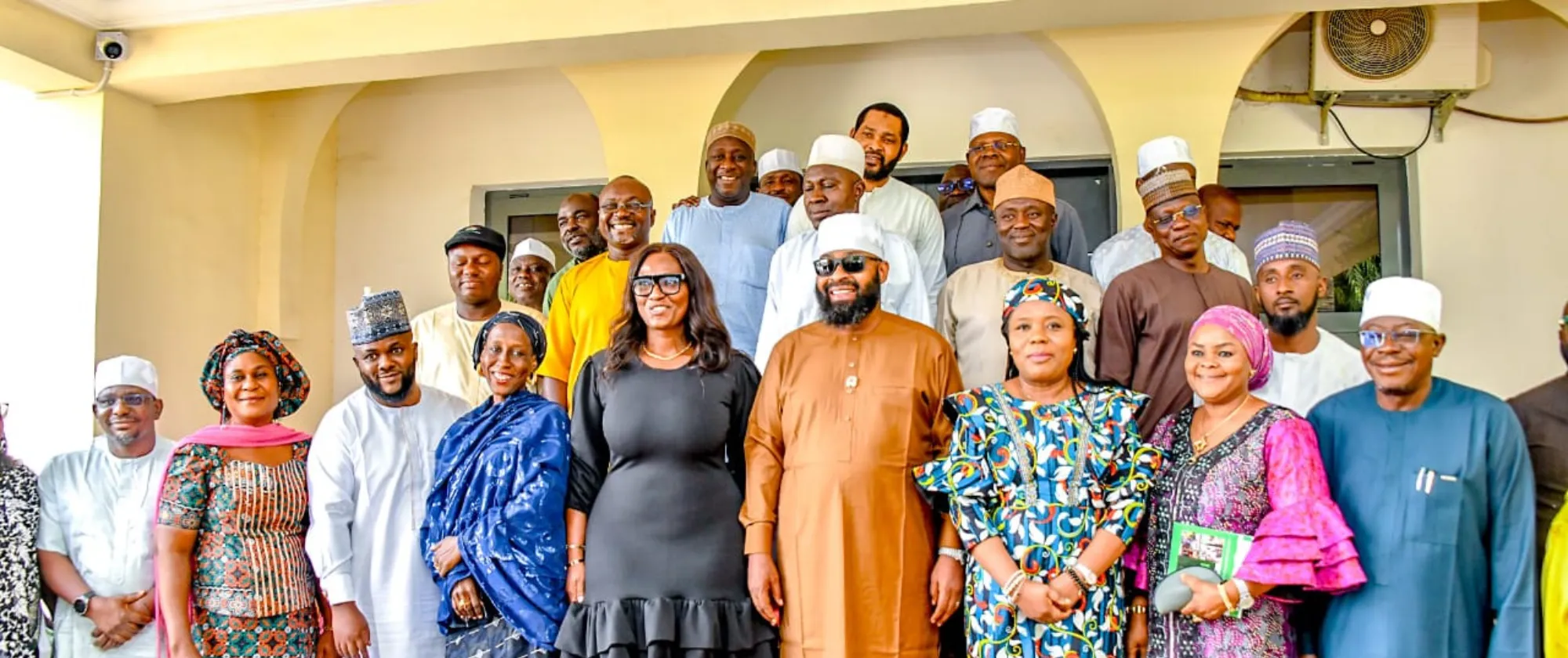 Members of the Niger State Government and other stakeholders in a group photo with ILO officials