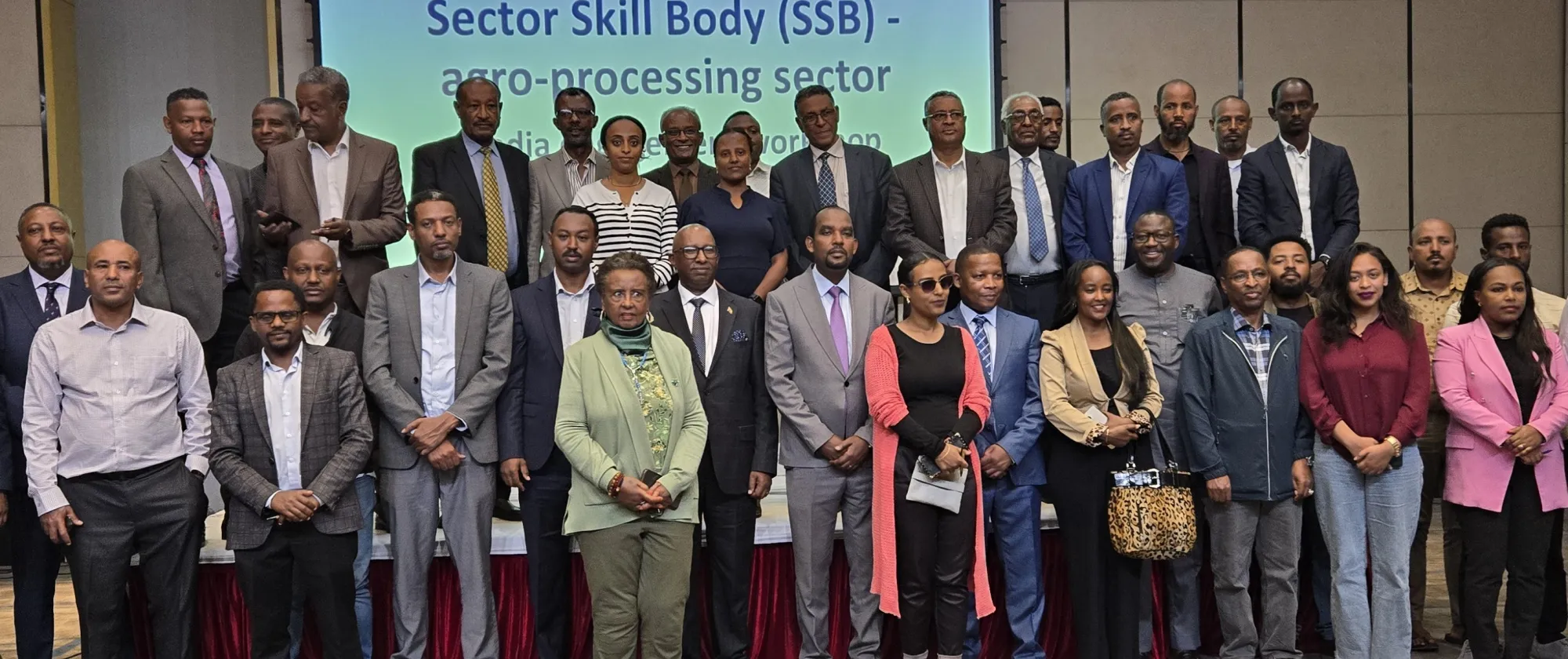 Group photo of the media worskhop participants in Ethiopia