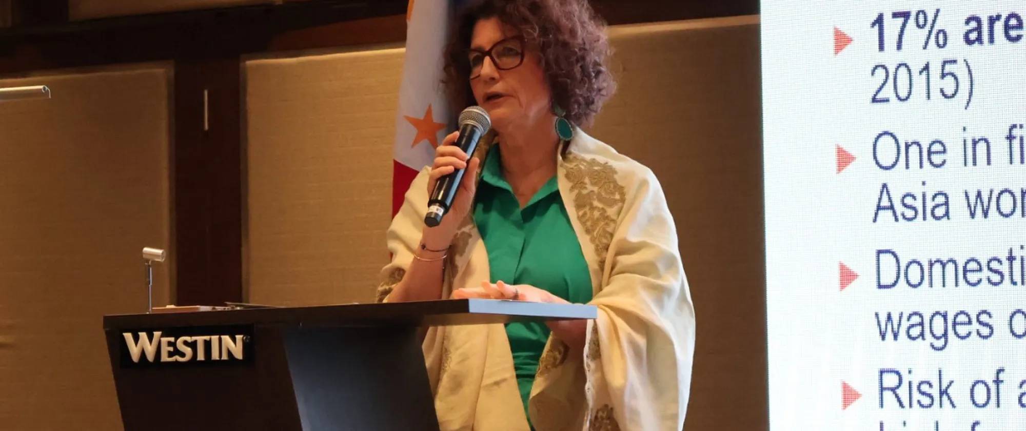 ADG Manuela Tomei in Manila