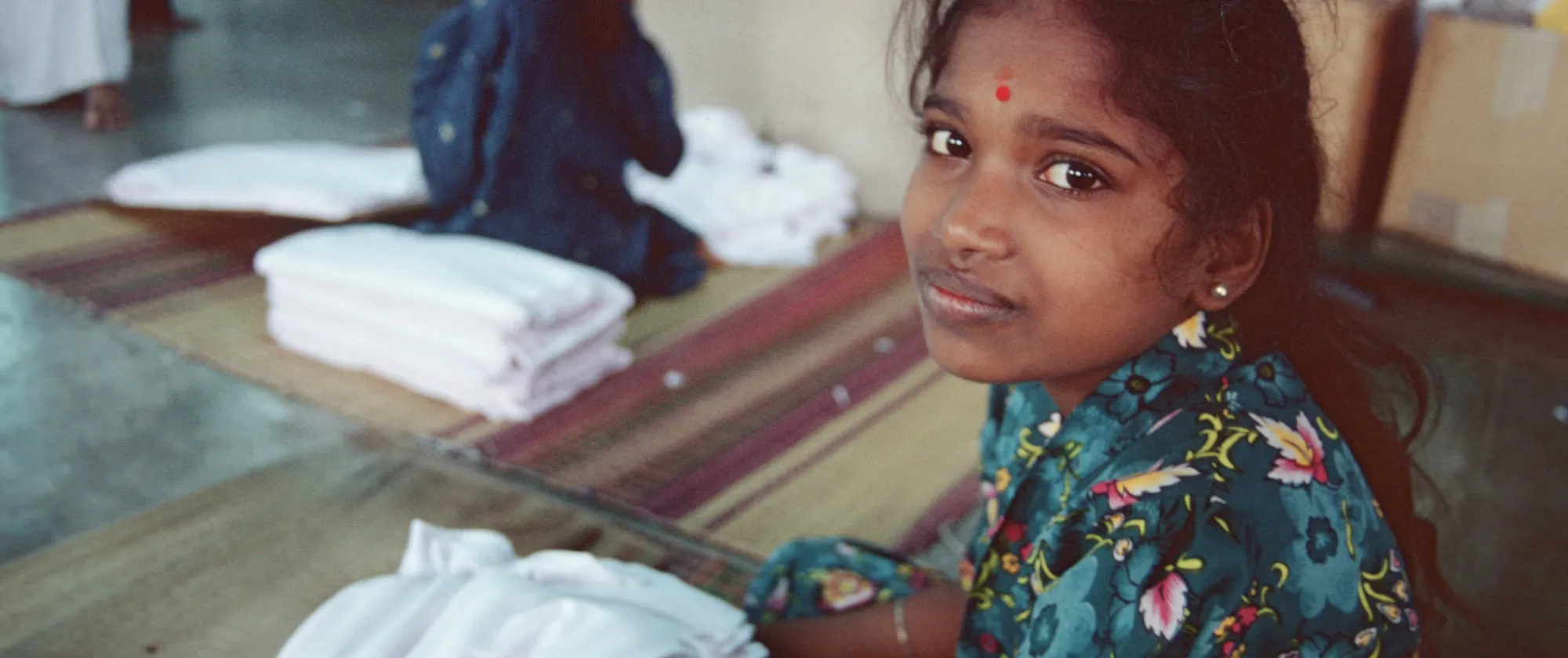 Cotton and textile industry worker, 2013. @ILO/Khemka A.