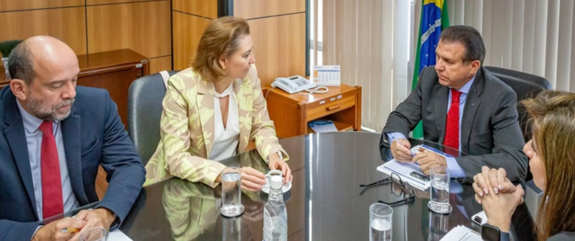 Equipe dos MTE e da OIT reunidas em Brasília