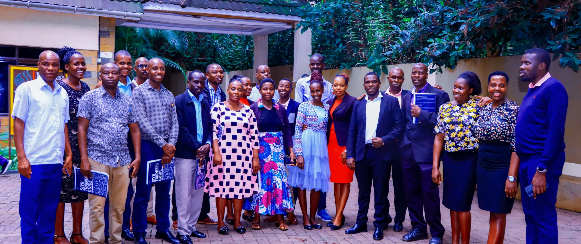 Group photo of youth participants in Kenya