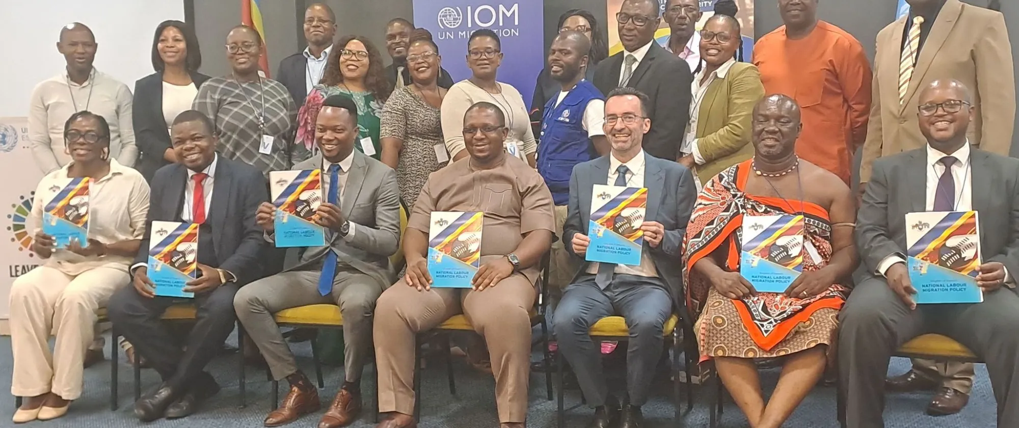 Stakeholders at Eswatini Policy Launch