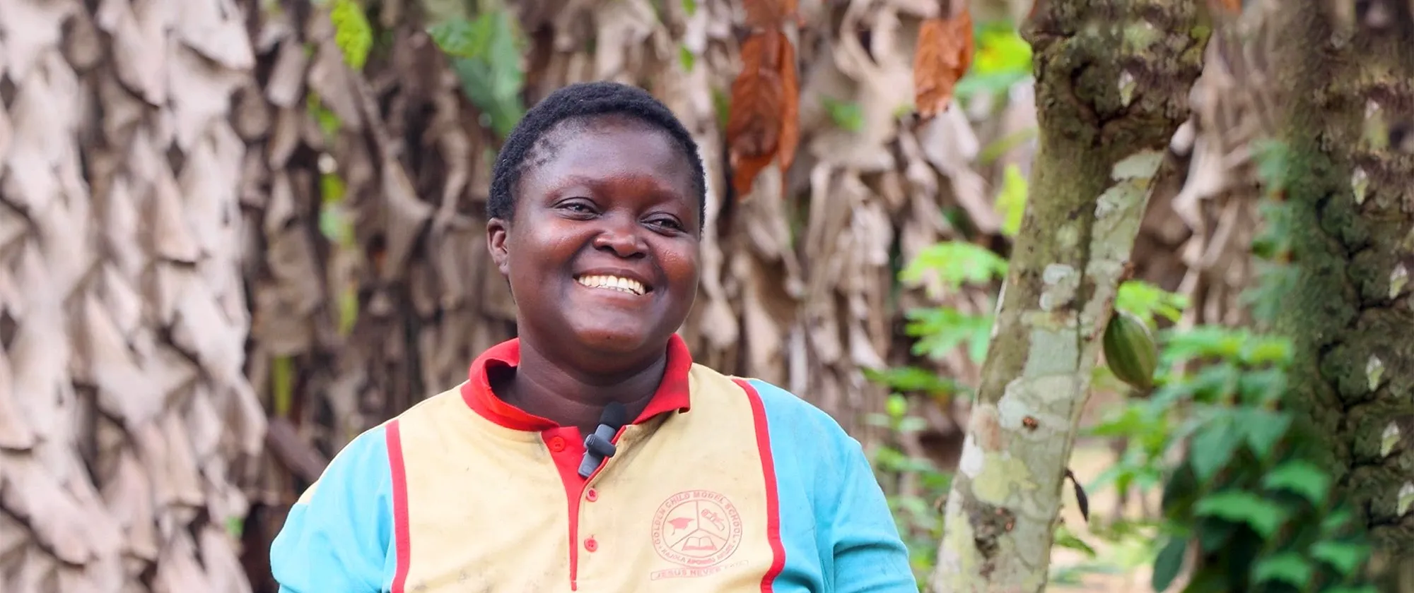 Mary Afolabi, a cocoa farmer in Nigeria, shares her story of struggle and success to get her children back in school and away from work.