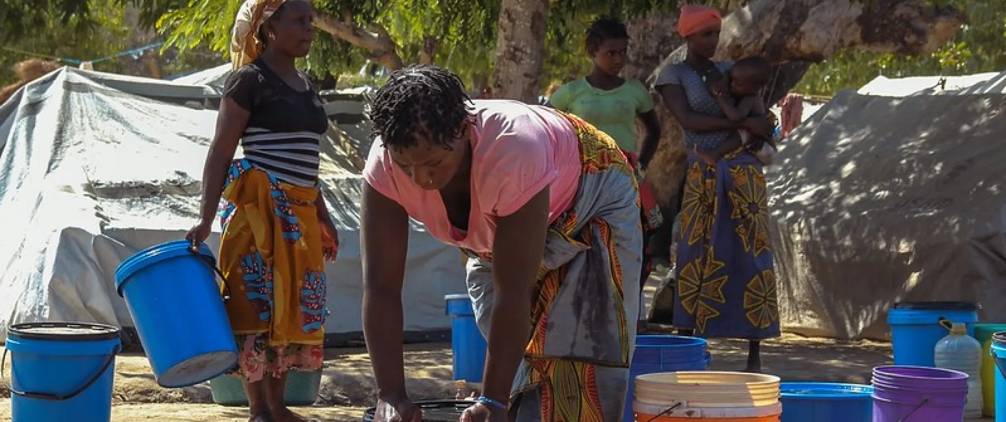 Displaced persons in Cabo Delgado, Mozambique