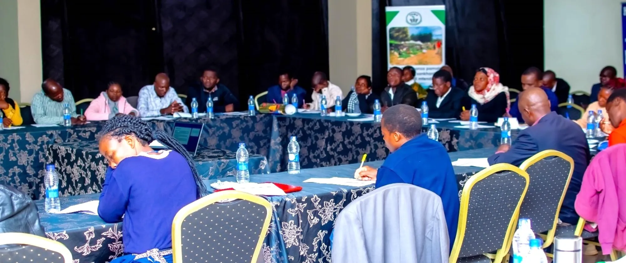 PAWU leaders participating in the training